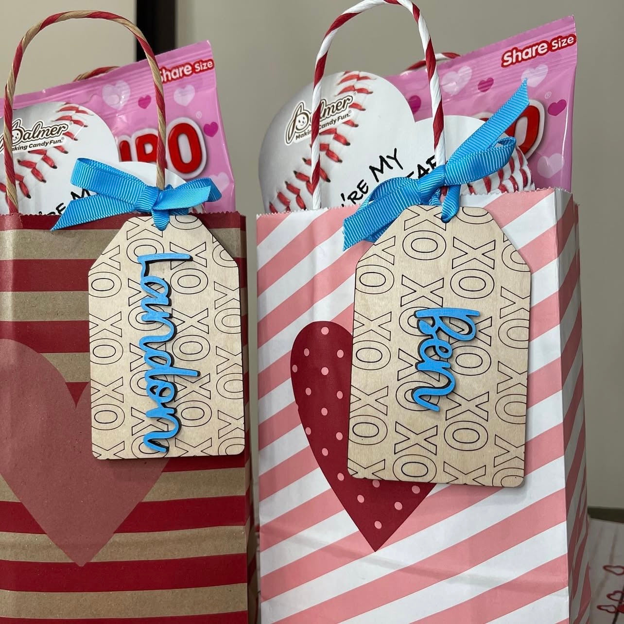 Valentine's Bag Tags