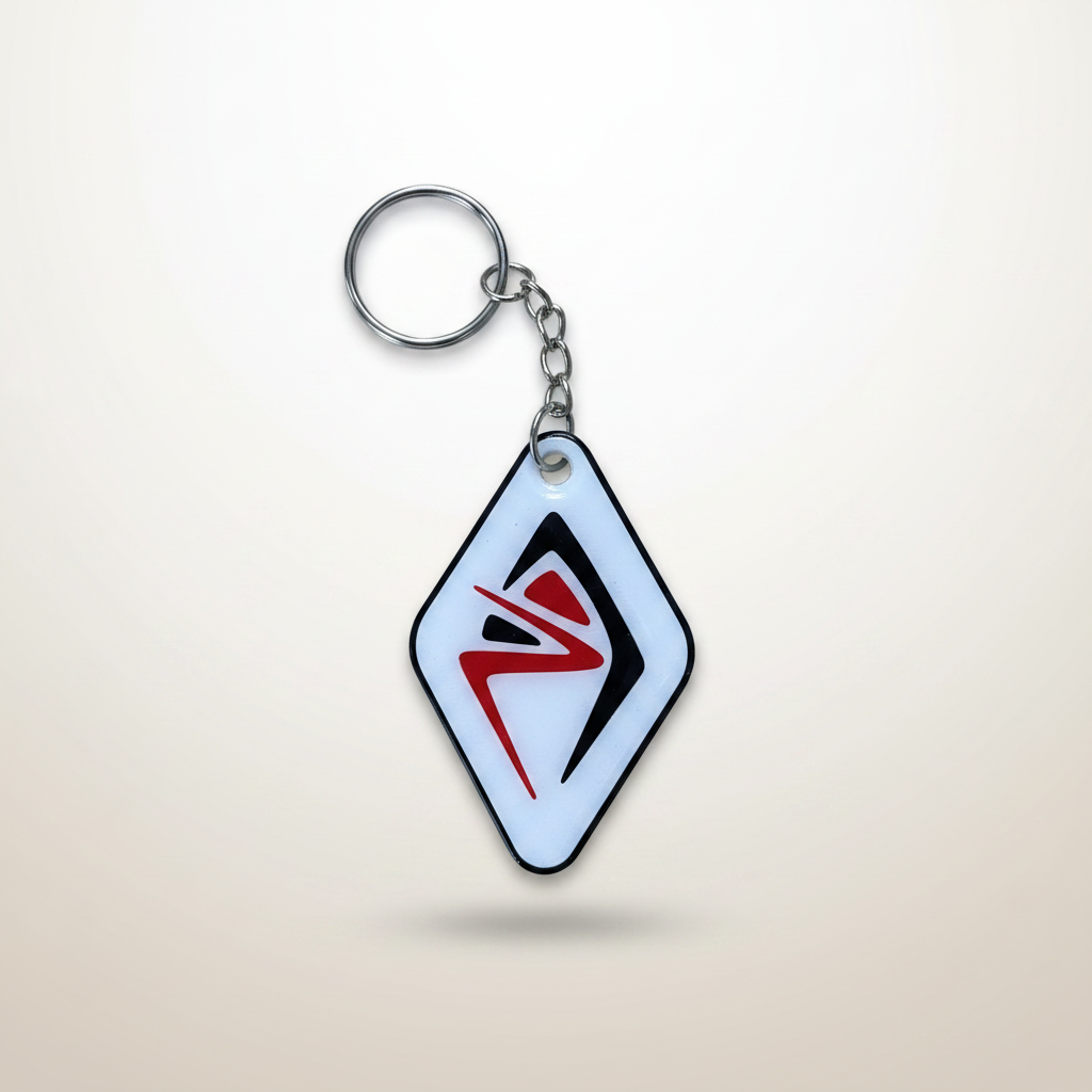 TPA Logo Keychain - retail background