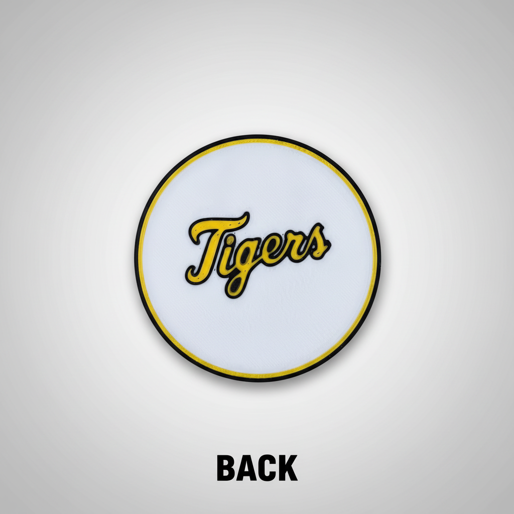Tigers Bag Tag - BACK