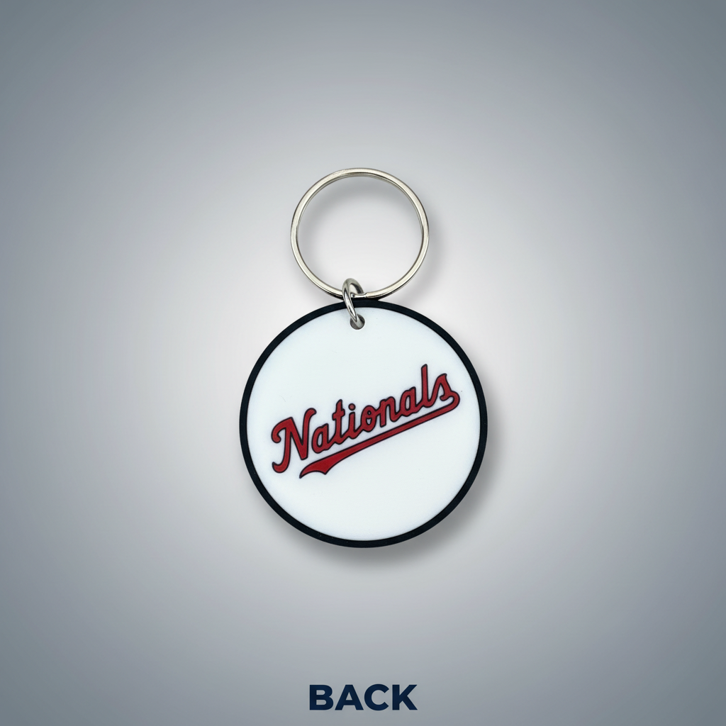 TPA Round Keychain Back