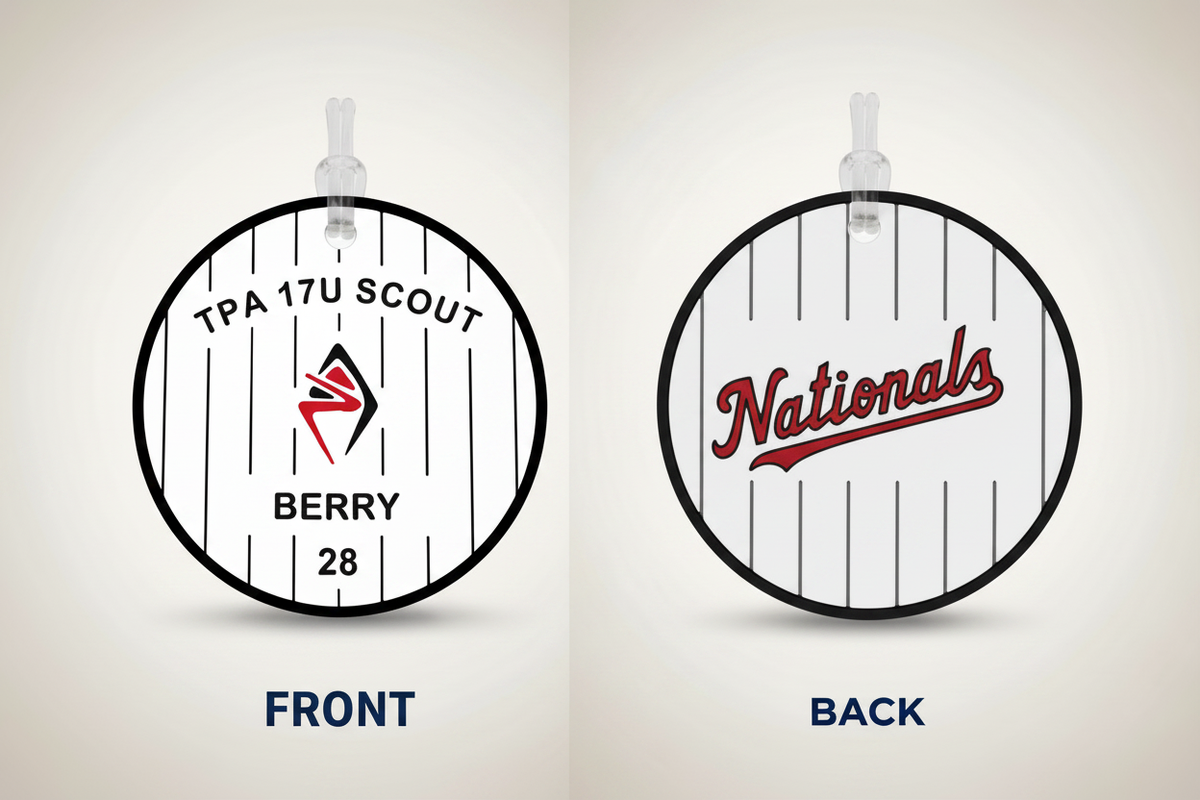 Front & Back Bag Tag Side by Side