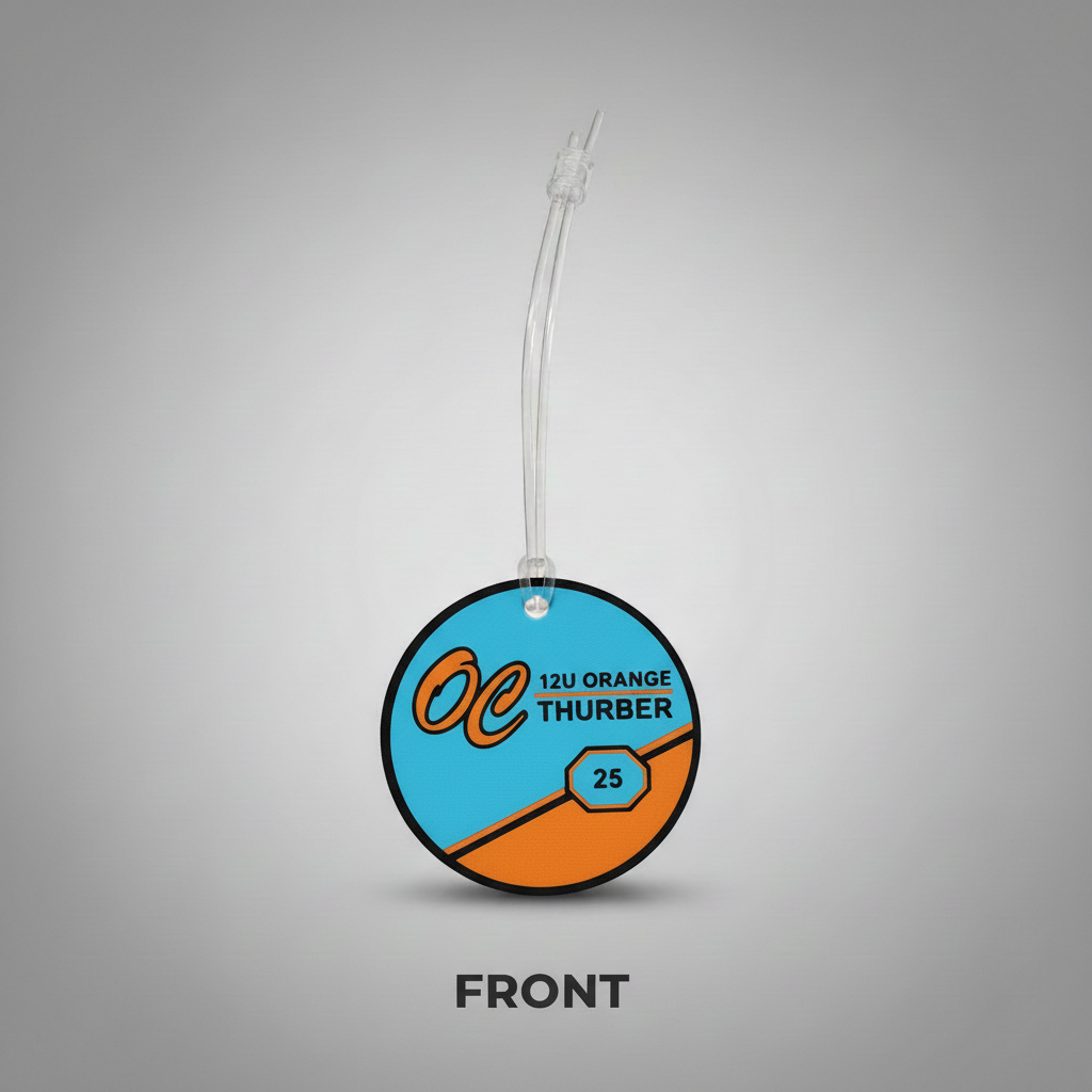 OC Crushers Bag Tag Front